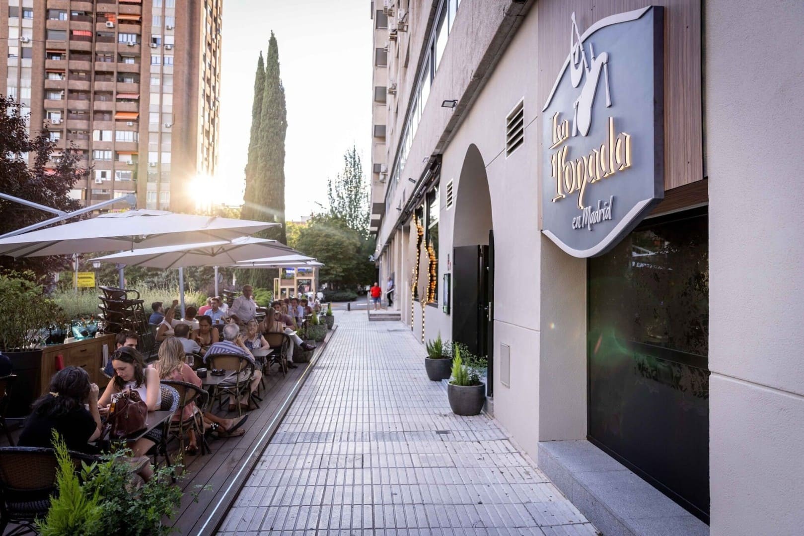 Terraza en La Tonada Madrid